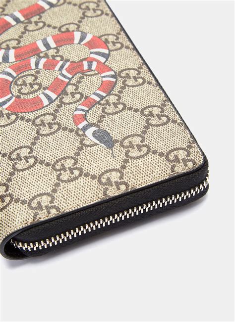 gucci snake print slip on|gucci snake wallet australia.